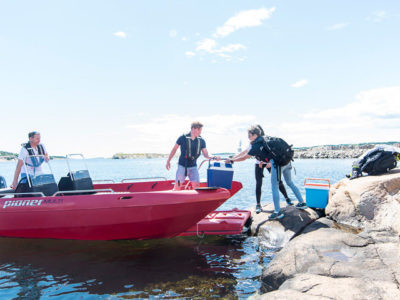 Kvalitetstid med familien på sjøen
